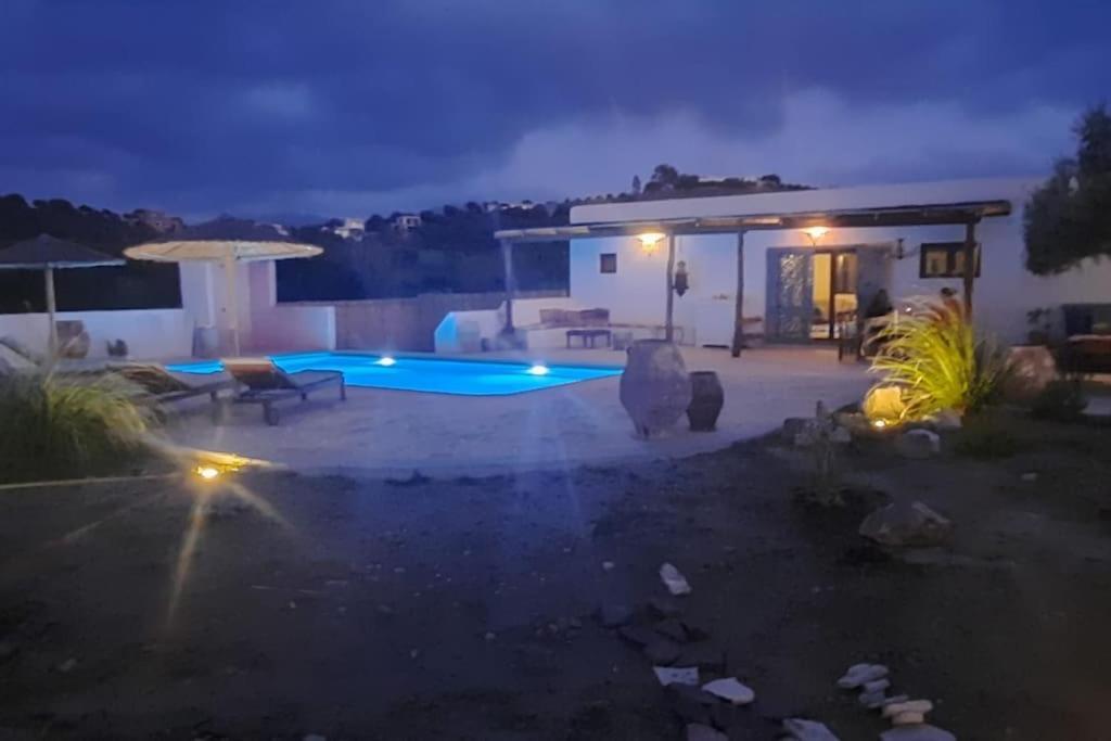 Villa Louloudia Stylish Luxury Villa With Private Pool Pitsidia Buitenkant foto